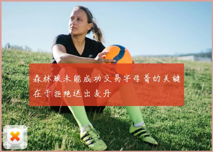 森林狼未能成功交易字母哥的关键在于拒绝送出麦丹
